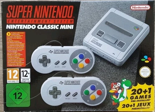 Nintendo Classic Mini Spielkonsole - Grau (2400166)