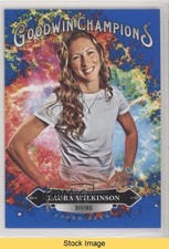 2020 Goodwin Champions Splash of Color Royal Blue Laura Wilkinson #124 READ i9l