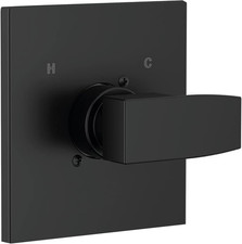 Replacement for Delta 13/14 Series Shower Valve Trim Kit, Black Shower Handle Se