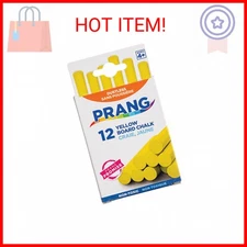Prang Board Chalk, Yellow, 12 Count