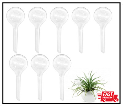 8 Pcs Clear Plant Watering Globes,Plastic Self-Watering Bulbs,Automatic Watering