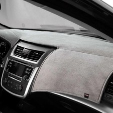 For Toyota Yaris 2012-2014 DashMat 71968-00-47 VelourMat Gray Custom Dash Cover