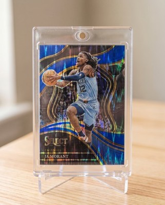 2023 Ja Morant Panini Select Courtside #265 Blue Tectonic Prizm 73/99