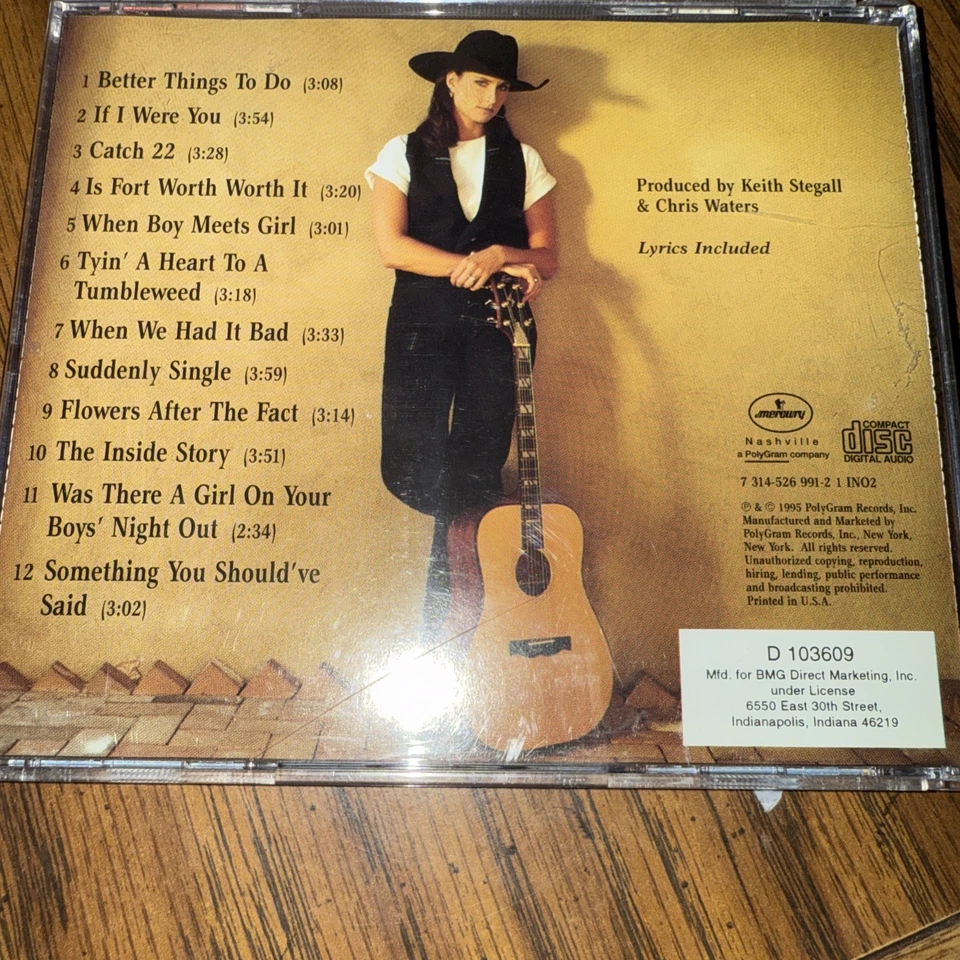 Terri Clark by Terri Clark (CD, Aug-1995, Mercury Nashville) Country Foto 2 de 2