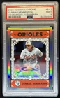 2023 Bowman Chrome Gunnar Henderson Ascensions Auto RC #/100 Orioles PSA 9
