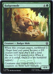 Badgermole 166 Common Avatar: The Last Airbender Magic: The Gathering