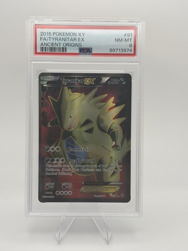 Tyranitar-EX graded PSA 8 for sale on eBay