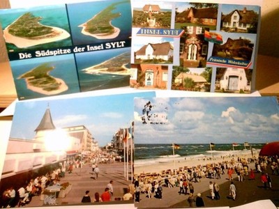 Insel Sylt / Nordfriesland / Schleswig-Holstein. Inselimpressionen. 4 x A 600118