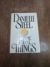 Danielle Steel Fine Things Hardcover BCE 1987