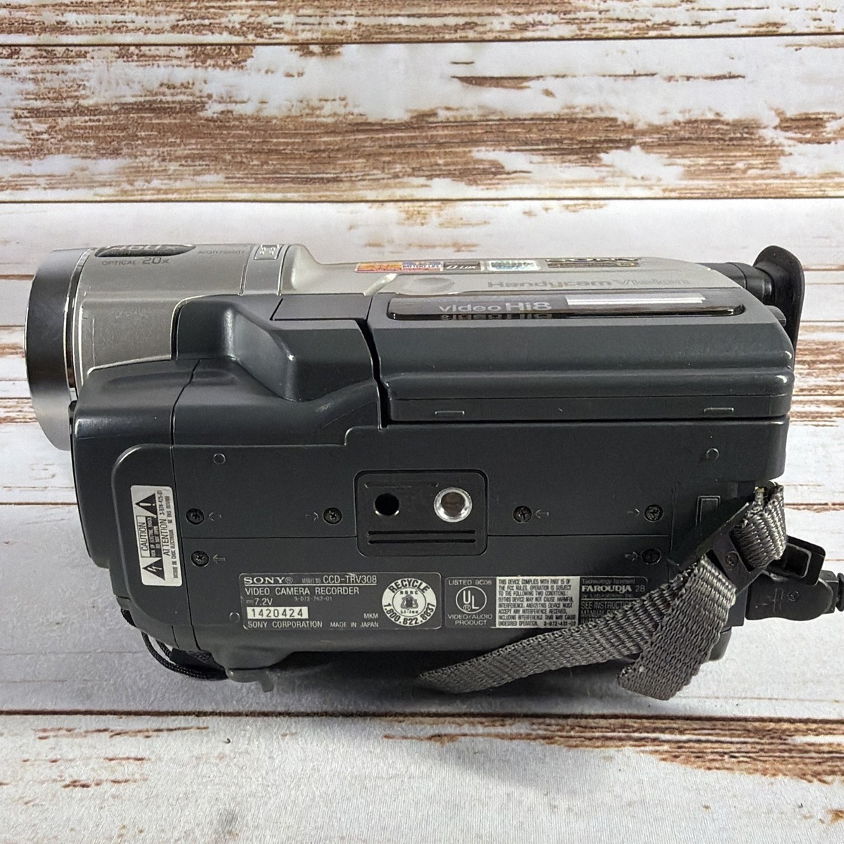Buy Sony Handycam CCD-TRV308 Hi-8 Analog Camcorder online | eBay