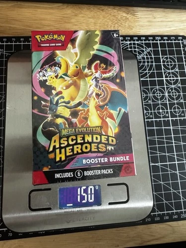 Pokémon TCG Mega Evolution Ascended Heroes Booster Bundle Box 6 Packs