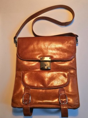 Bally Herren Tasche Echtleder Vintage Mit Schlüssel Sehr gute Zustand