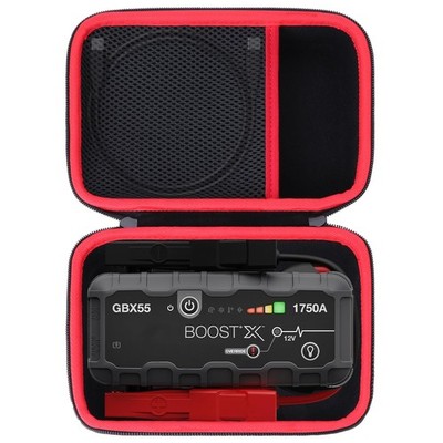 Lebakort Storage Case Compatible with for Boost X GBX55, Black + Red 