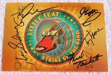 Little Feat "Strike Up The Band" cd w/insert SIGNED Bill Payne Scott Sharrard +
