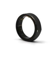 Oura Ring Gen 3 Heritage - Titanium - Size 12 - Stealth - HEAVILY SCRATCHED