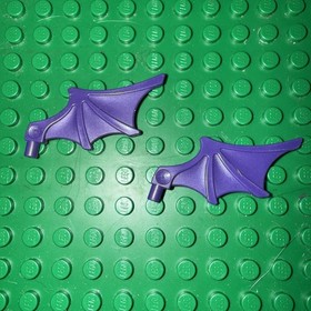 LEGO  93250 Minifigure Wings Lot TRANS RED Super Heroes Marvel & 2 Animal Wings