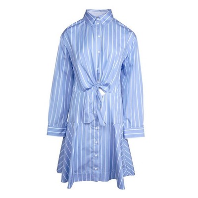 Sandro Womens Dress Size 34 / XS Striped Shirt Dress SFPRO03598