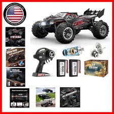 48+ KMH RC Monster Truck - 1/10 Scale Waterproof 4X4 Off-Road Adventure Vehicle