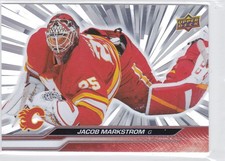 2023/24 UD..JACOB MARKSTROM..OUTBURST SILVER..# 279..FLAMES..FREE COMBINED SHIP