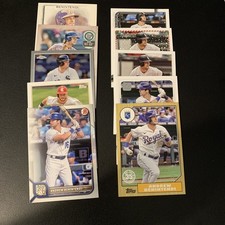 Andrew Benintendi a lot of 10 different MLB cards Royals, White Sox