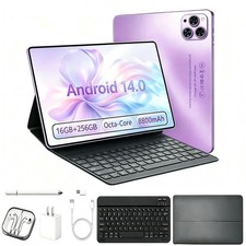 10.1" Android 14 16GB 256GB Octa-Core 8800mAh Tablet Dual Camera 1920 1200 HD