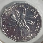 1990 Jamaica 1 Cent Coin UNC World Coin — photo 4