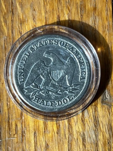 1854 O Seated Liberty Half Dollar- With Arrows, New Orleans, Good Details