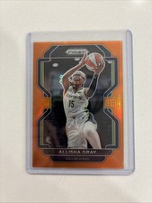 2022 Panini Prizm WNBA Prizms Orange #69 Allisha Gray /49 - NM-MT