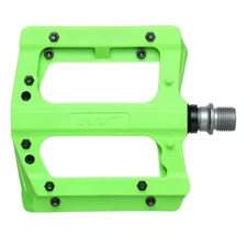 HT PA12A Nylon-Reinforced Platform Pedals with 12 Adjustable Pins, Green