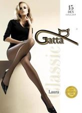 Classic Tights Gatta "LAURA" 15 Denier ,Sheer Matt , Available Size XS-XL