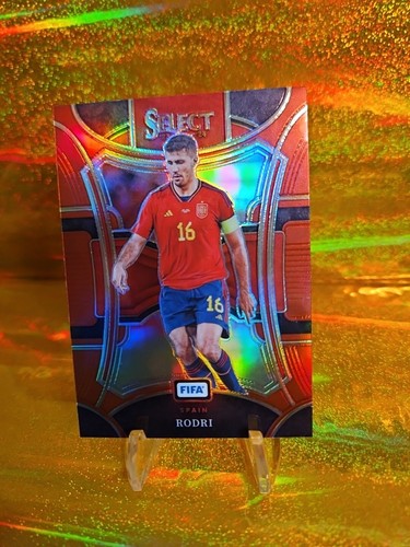 2023-24 Panini Select FIFA #198 Rodri Mezzanine Red SP SPAIN
