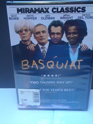 Basquiat, DVD Widescreen, David Bowie, Dennis Hopper, Del Toro