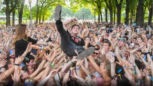 2018 LOLLAPALOOZA FESTIVAL HOLOGRAPHIC Lineup Card Ticket GRANT PARK Chicago IL - Picture 7 of 9