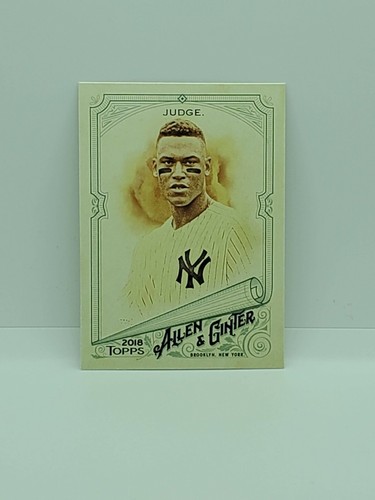 2018 Topps Allen and Ginter #7 Aaron Judge - Picture 2 of 6