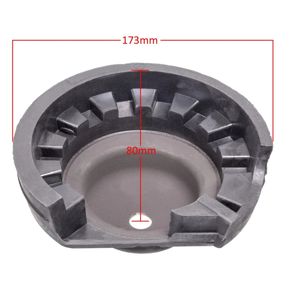 2 Front Coil Spring Cover Plates Febi 103461 For Opel Vauxhall Vivaro 91165310 - Image 2 of 4