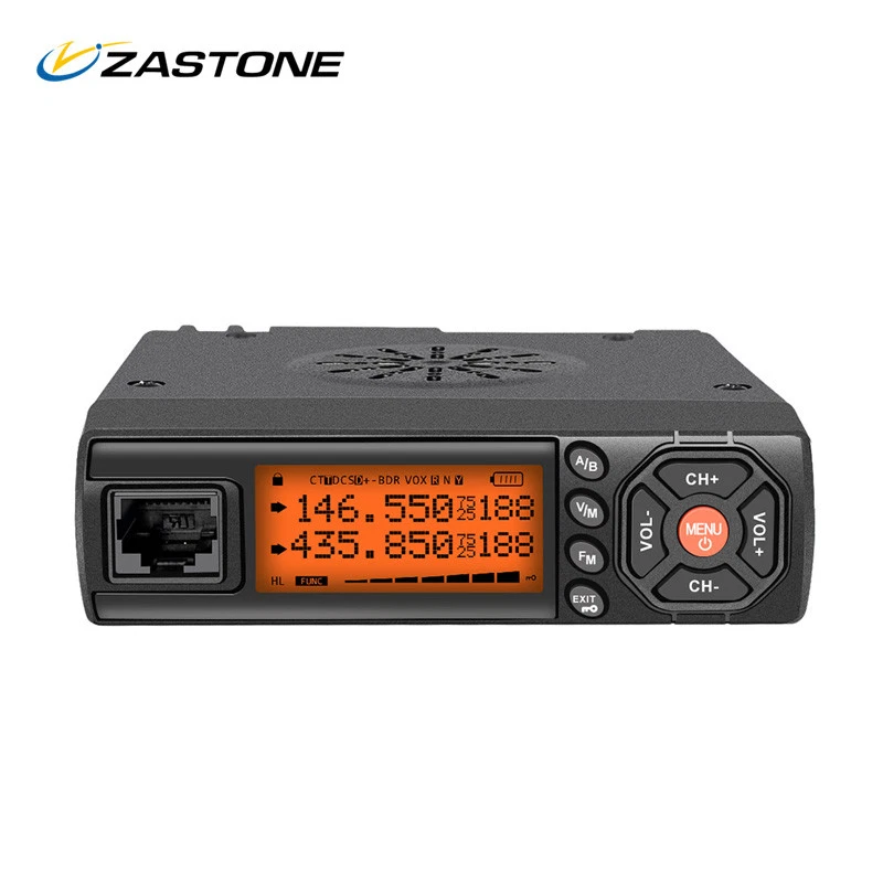 Zastone Z218 Mobile 25W Dual Band Walkie Talkie 10KM Transceiver Car Radio - Image 3 of 4