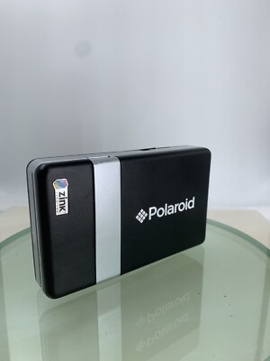 Polaroid Zip Digital Sofortbild ZINK Drucker tragbar SCHWARZ GETESTET - 391