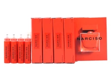 NARCISO RODRIGUEZ NARCISO EDP ROUGE 1.0ml .03fl oz x 4 PERFUME SPRAY SAMPLES