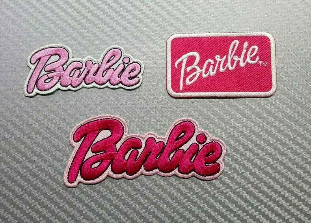 BARBIE GIRLS DOLLS cartoon FUNNY MOTIF TOYS KIDS Embroidered Patch Iron Sew  Logo | eBay