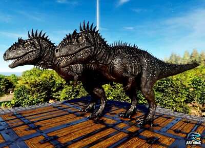  ARK Survival Ascended Carcha NEW TOP STATS Colors PVE PS5/XBOX/PC