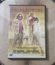 The Big Lebowski 2003 DVD. Coen Brothers, Jeff Bridges, John Goodman.