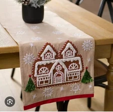 Kirkland’s Home Gingerbread House Table Runner 108 in Super Cute! Christmas 