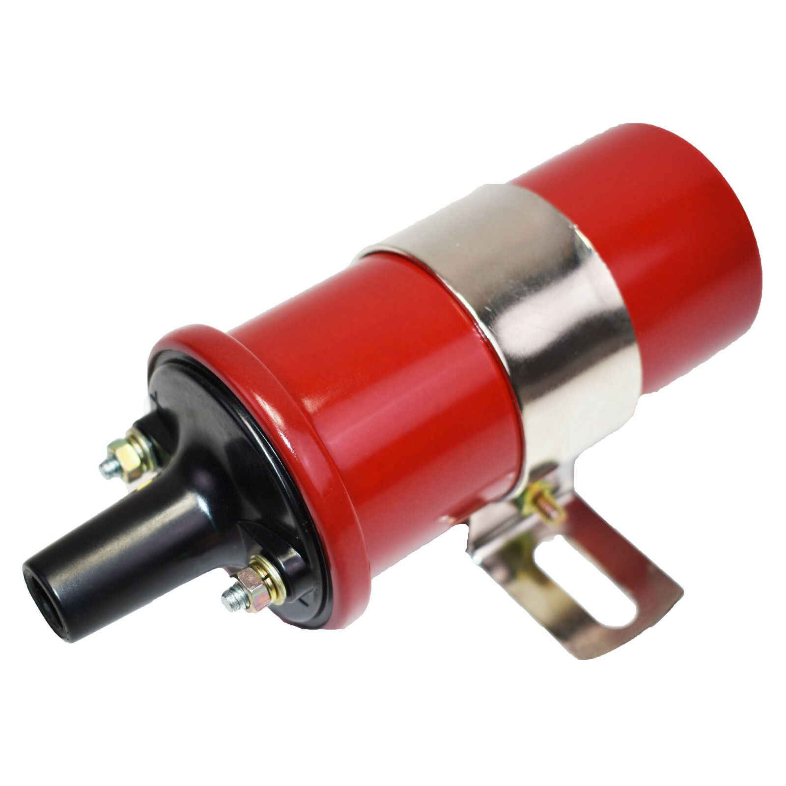 OilFilled Canister Style Female Remote Ignition Round Coil w/ Mounting