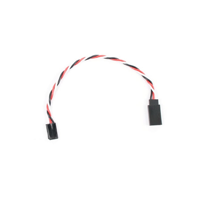 Etronix 22AWG 15cm Twisted Servo Extension Wire Lead Futaba Connector ET0733