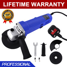 2000W Corded Electric Angle Grinder 115mm Disc Heavy Duty Cutting Grinding Tool
