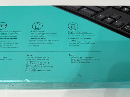 LOGITECH MK270 WIRELESS KEYBOARD AND MOUSE COMBO (920-004536) - Picture 12 of 12