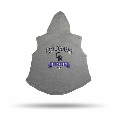 COLORADO ROCKIES DOG CAT HOODIE SWEATSHIRT