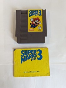 Super Mario Bros. 3 - MIT Anleitung - 1988 - NES Nintendo Entertainment Getestet
