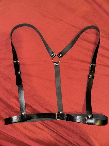 Chest Body Harness womens PU Leather - Picture 14 of 23