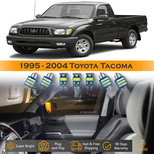 9 x Ultra White LED Lights Interior Package Kit For 1995 - 2004 Toyota Tacoma